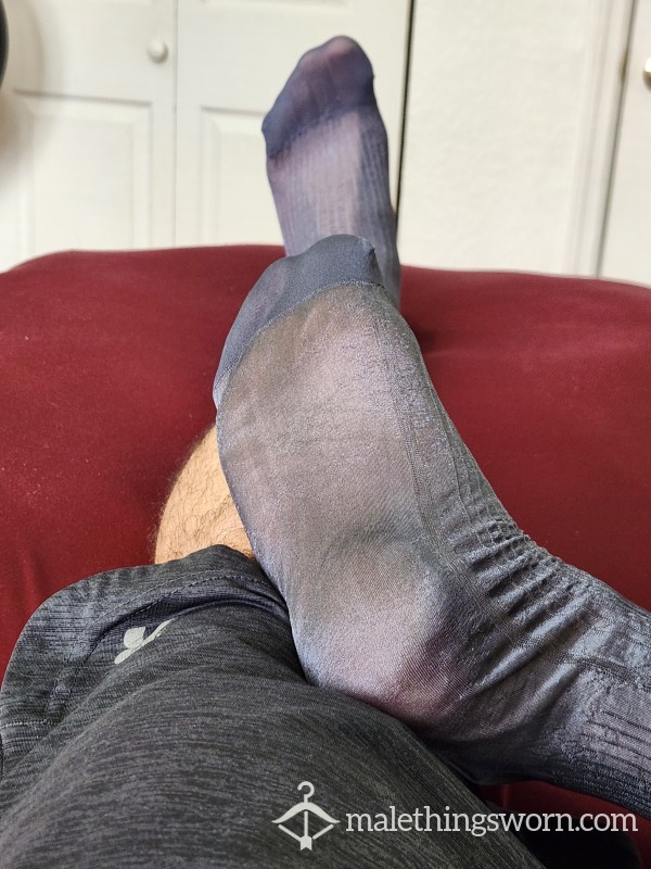 S**y Sheer Dress Socks, 4 Different Color Choices, 2 Day Wear 👨‍💼