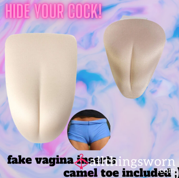 Sissy Camel Toe Crossdresser Men Hiding Gaff Silicone Fake Vagina Artificial Pussy Panty