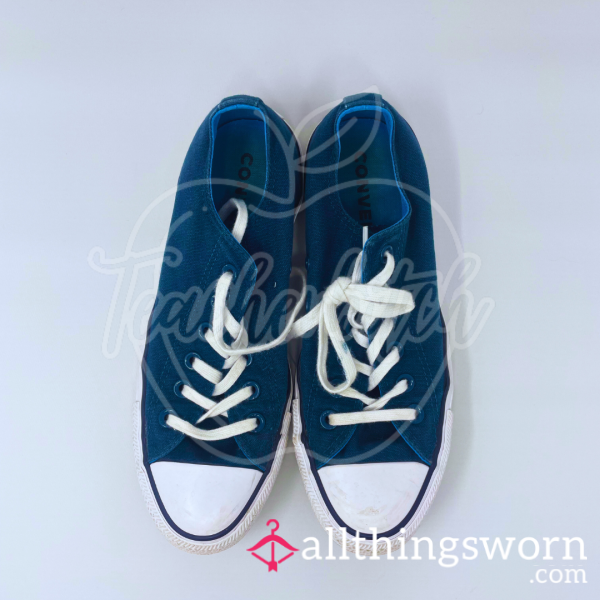 Shock Blue Lace-ups | Converse Brand | US Size 8