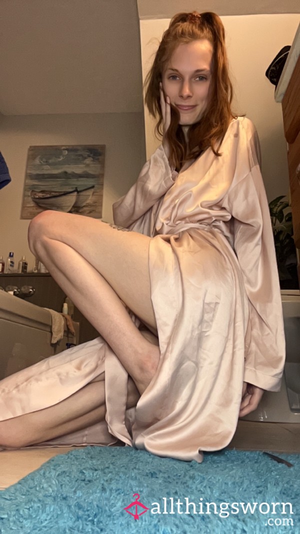 Silk Satin Robe