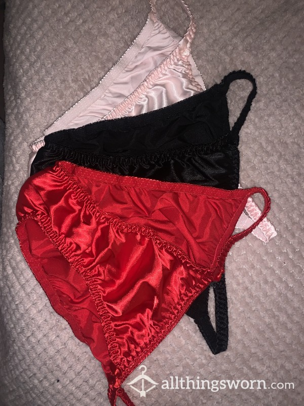 Silky Full Back Panties (3 Colours To Choose From)