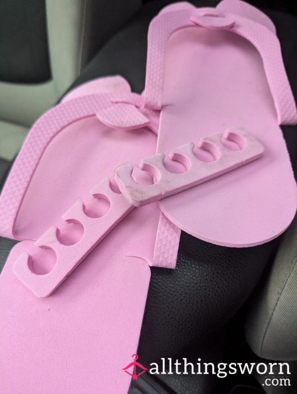 Sissy Flip Flops And Toe Spacers