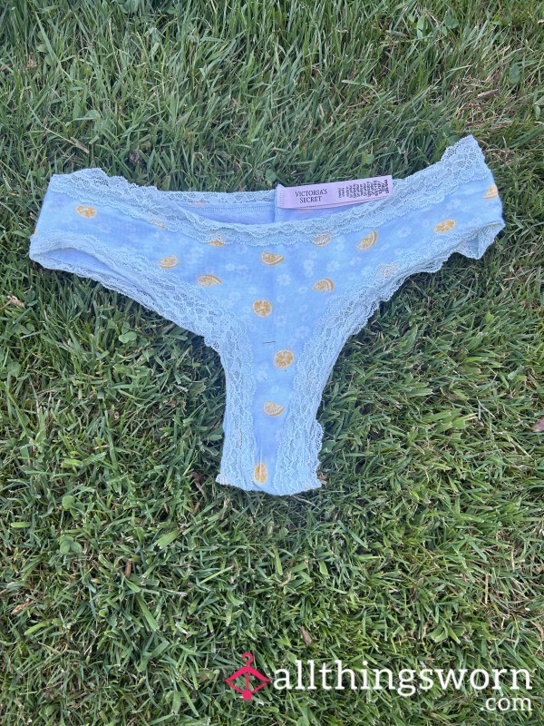 Size XS Panties Worn Under Sundress In A Meadow