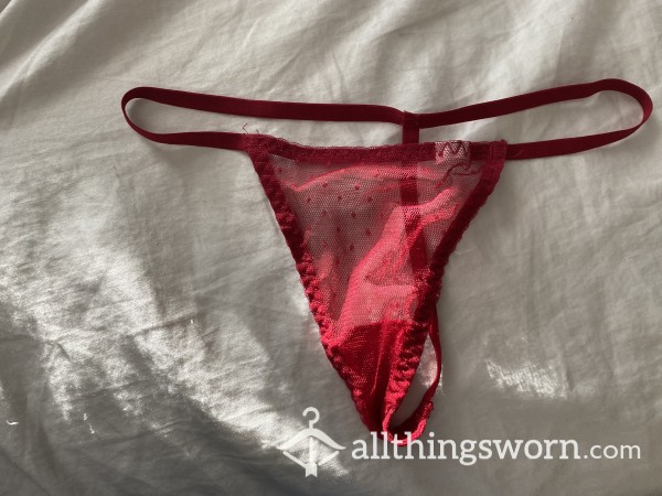 Sl*tty Red Gstring