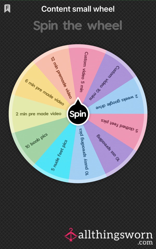 Small Content Wheel