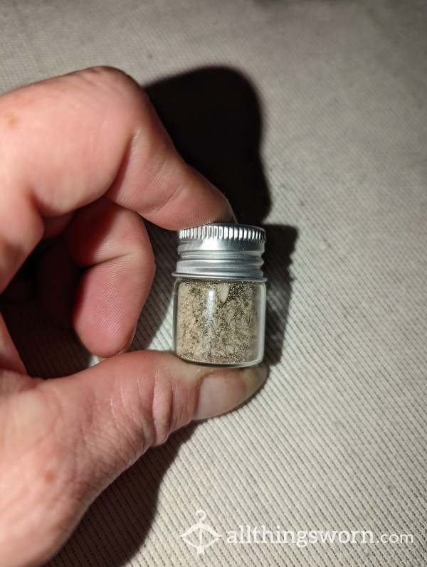 Small Vial Of Foot Dust