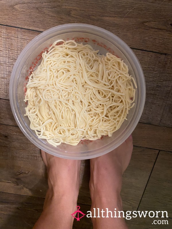 Smashing Spaghetti With My Feet