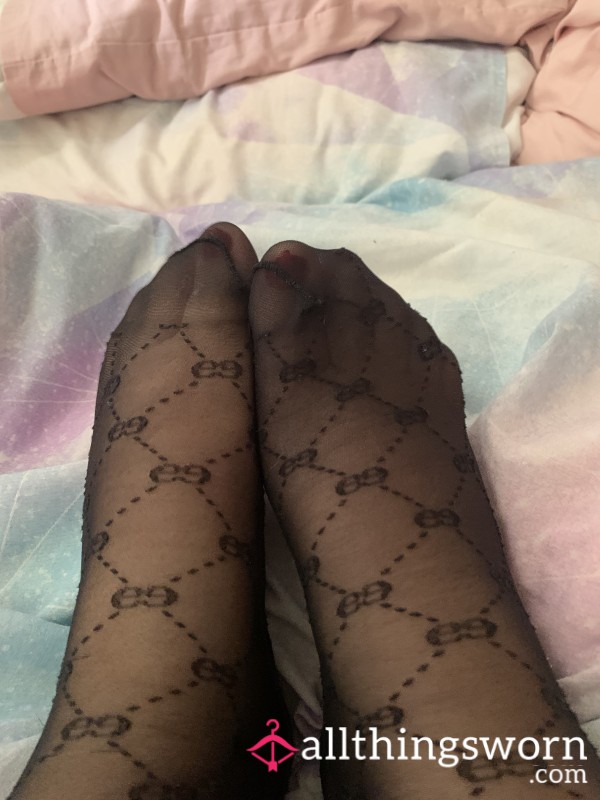 Smelly Pantyhose Worn All Day