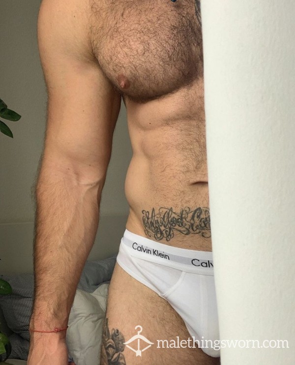 Smelly White CK Briefs