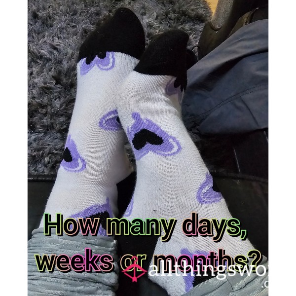 Socks- Days, Weeks Or Months?