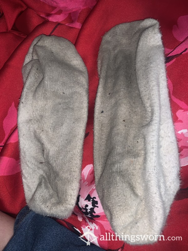 SOCKS WORN FOR ONE WEEK!!