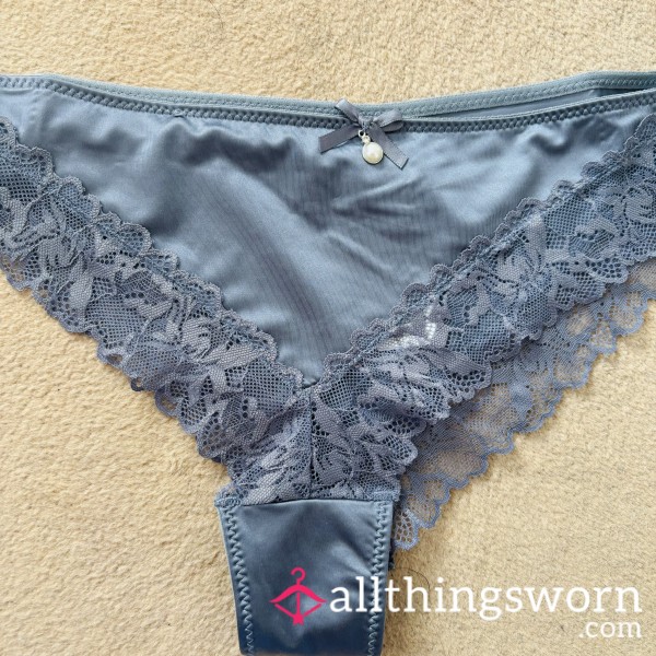 Soft Grey Brazilian Style Panties £15 48 Hour Wear Will Be Rising To £20 Catch ‘em Whilst You Can