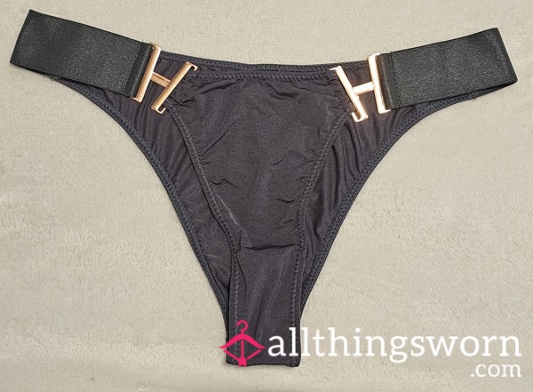 "By The Hearth Collection" Soot Thong