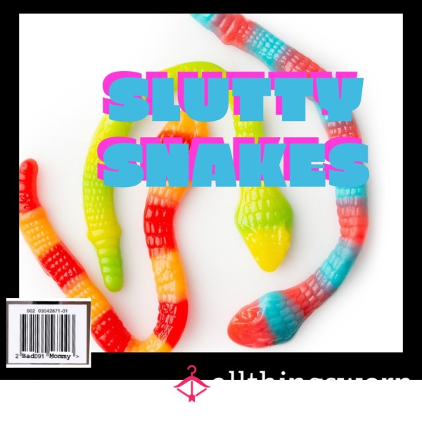 Sour Sl*tty Snakes And Other A**orted Naughty Gummies