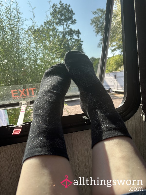 Sparkly Star Socks 🧦, Pics Included Come Try My Feet In This Heat 🔥🔥