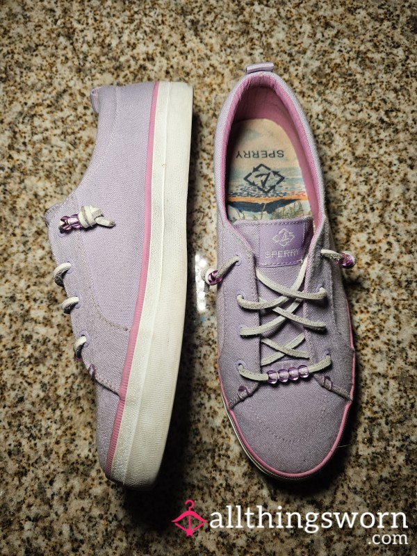 Sperry's Purple Sneakers