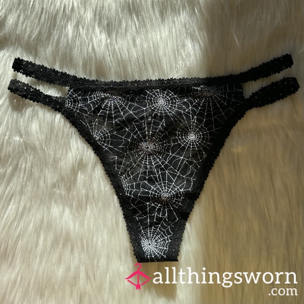 Spiderweb Strappy Thong