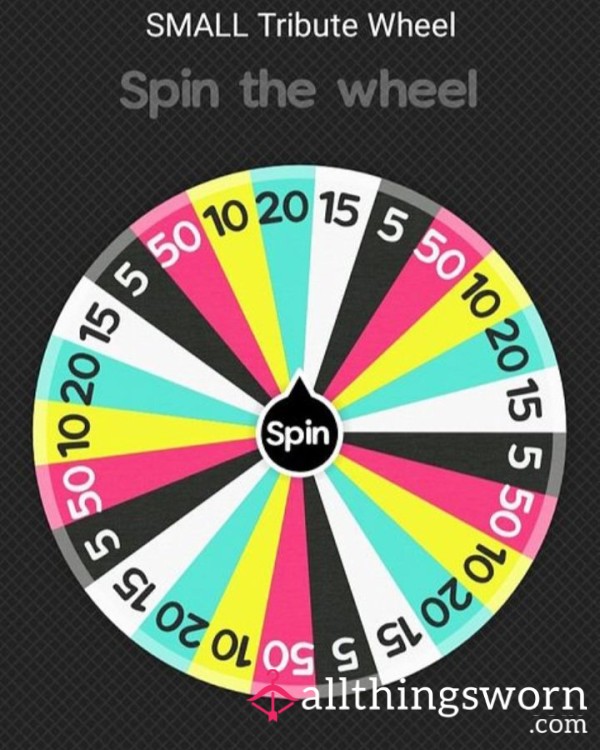 Spin My Small Tribute Wheel