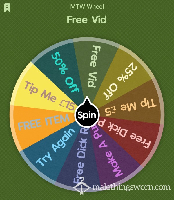 SPIN THE WHEEL