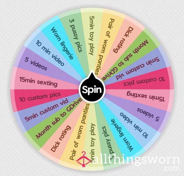 Naughty Spin The Wheel 🩷