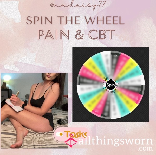 Pain & CBT Tasks- 2 Spins For $10