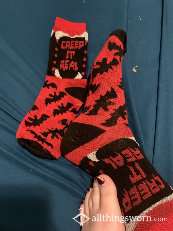 Spooky Halloween Socks. 48 Hour Wear