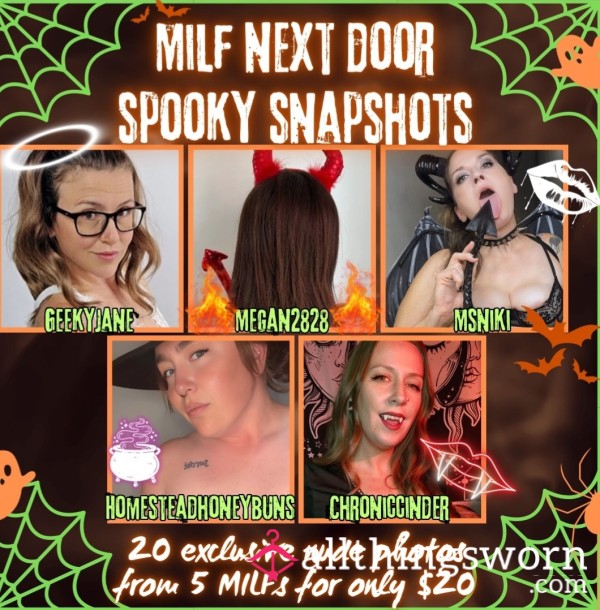 Sp**ky Snapshots - MILF Next Door Special