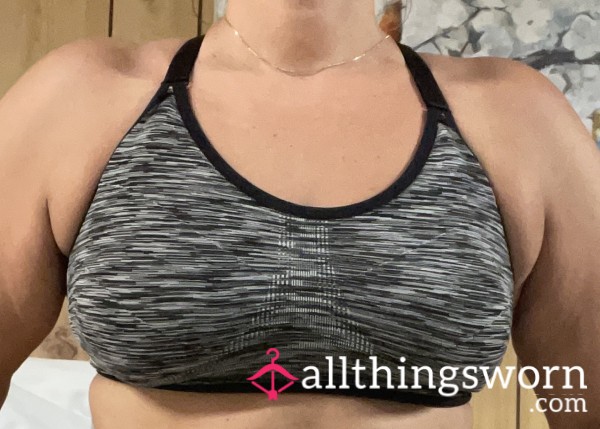 Sports Bra Worn 5 Days In A Row On Runs.. Super Hot Days And Tons Of Sweat