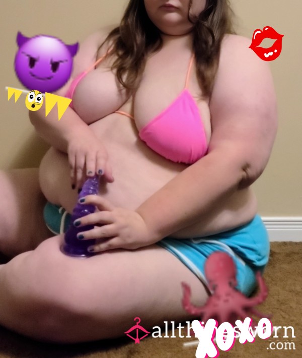 💜SSBBW Babe💋 Vs 🔟tickle Toy 😈💜