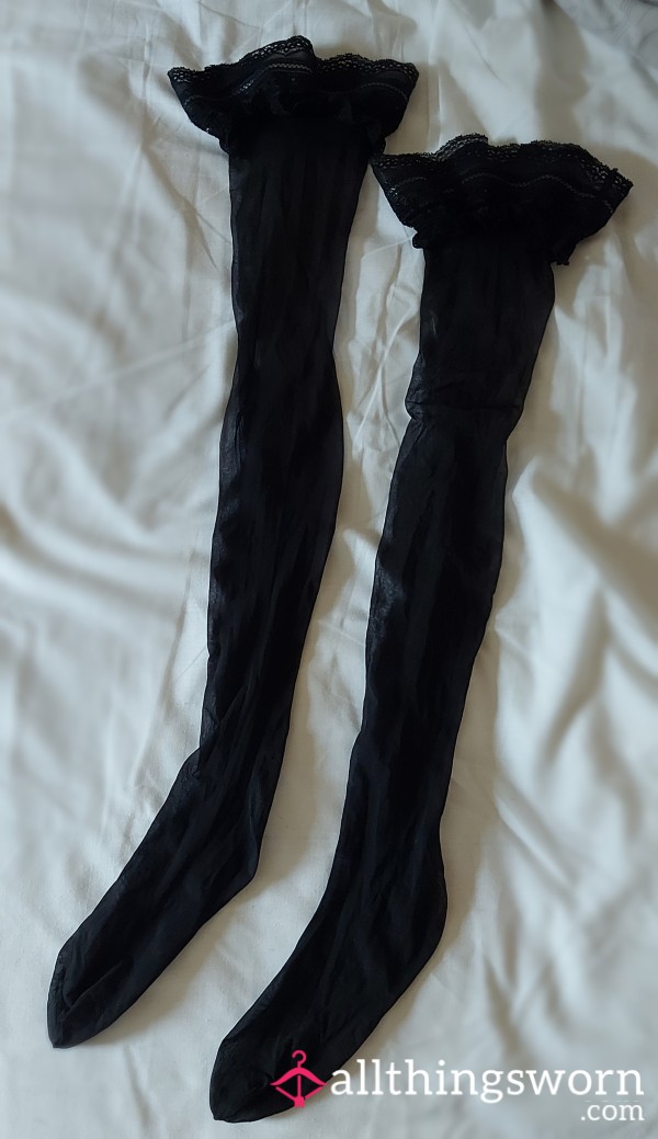 Stockings Worn To A Sex Club