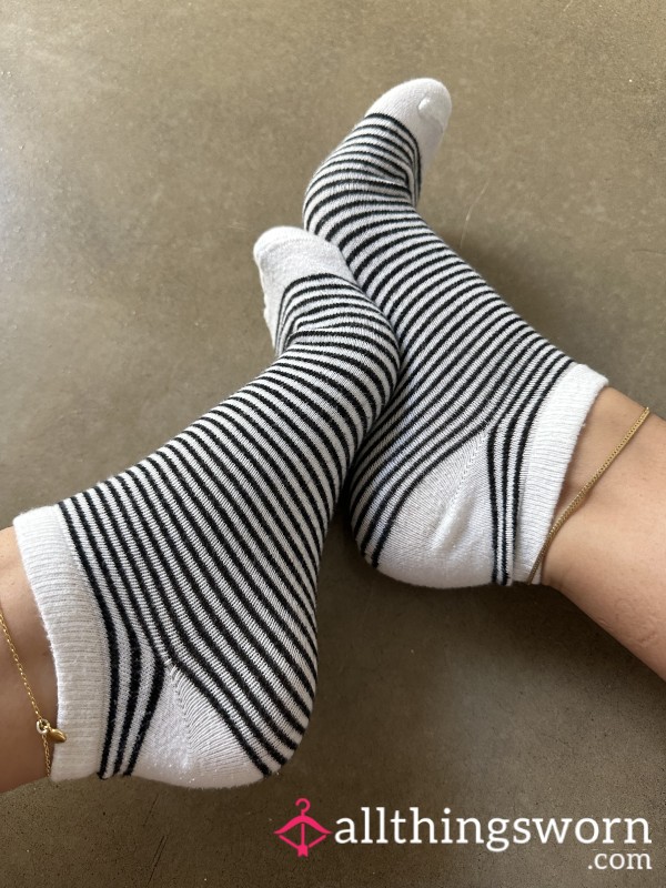 Stripe Ankle Socks