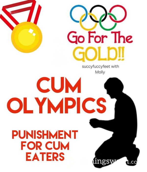 Submit To The C*m Olympics! Punishment With Masturbation On Camera/CEI/Humiliation/Dash Exposure For Naughty C*m Eaters