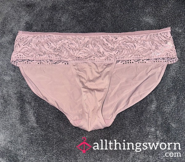 Super Old Satin & Lace Panties