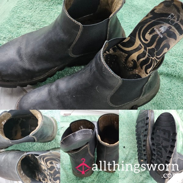 Swap My Leather Trashed Boots For New Ones!