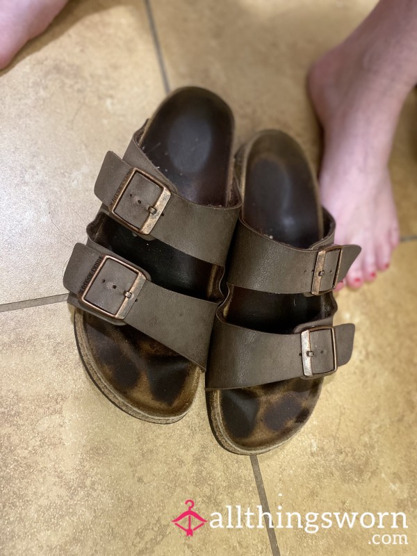 Sweaty Birkenstock Sandals