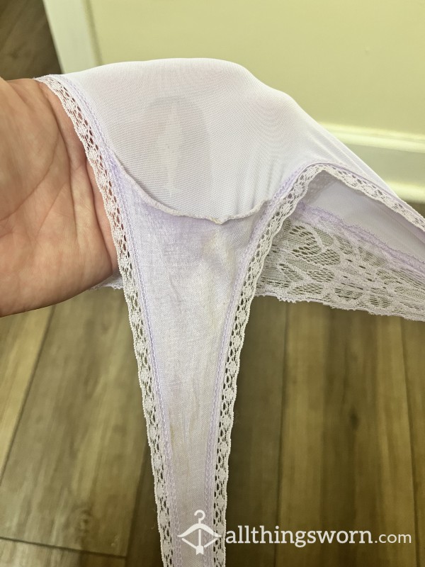 Sweaty Streaky Panties