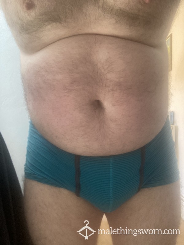 Sweaty Well Worn Boxers With C*mshot