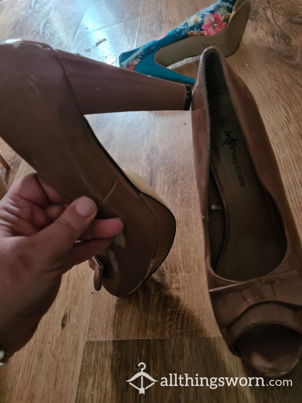 Tan Heels Size 7