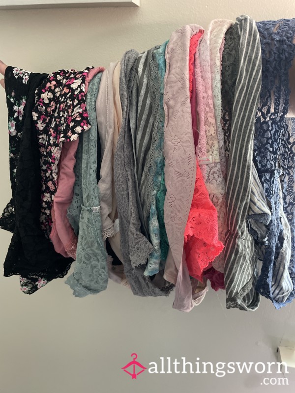 So Many Worn Panties Buy Them All, A Few Or Just One Pair!