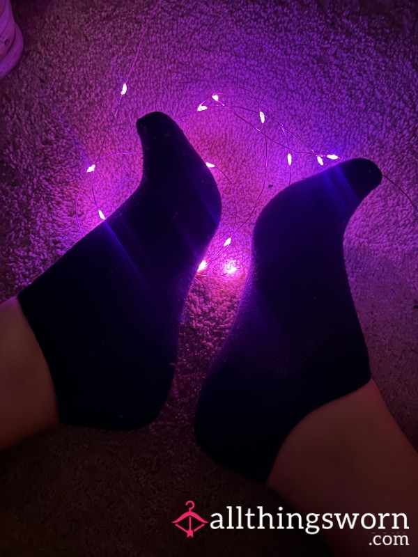 Black Ankle Socks