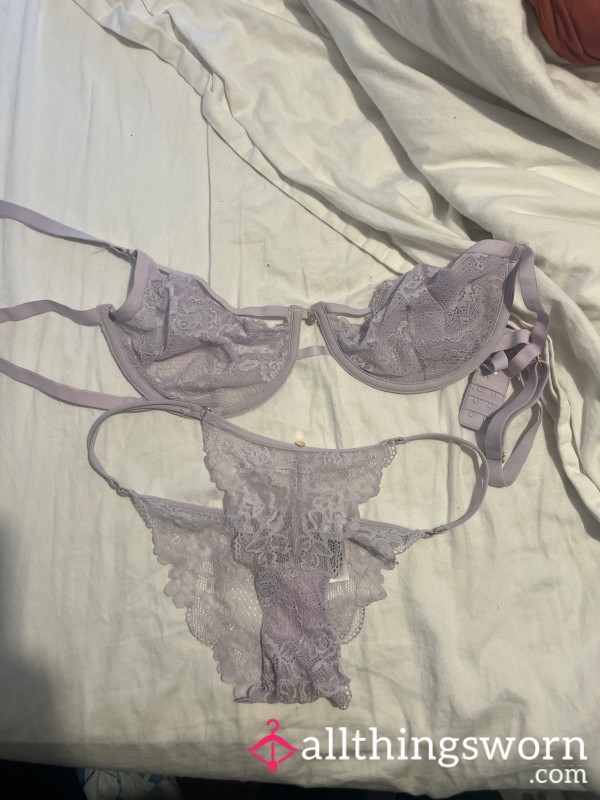 Purple Lace Set