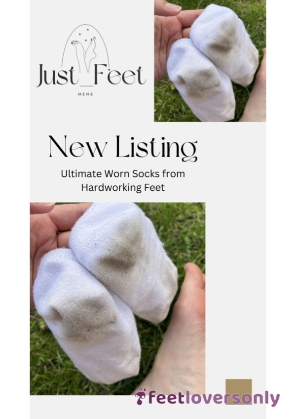 Ultimate Worn Socks From Hardworking Feet