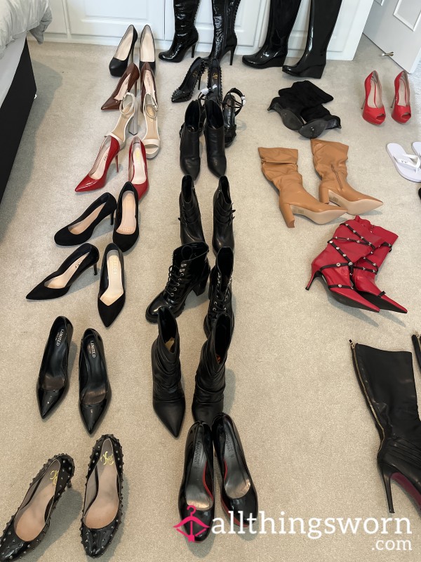 Updated -Tour Of The Boots & Heels In My Listings
