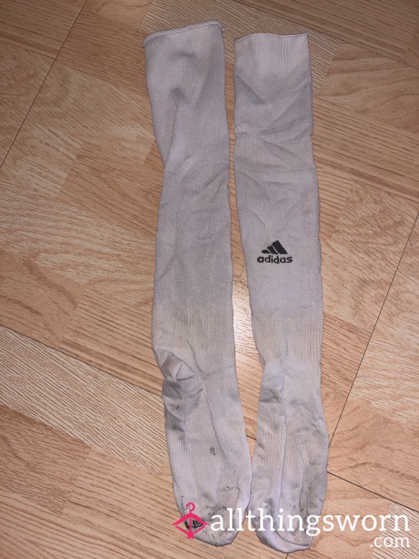 Used Adidas Soccer High Socks