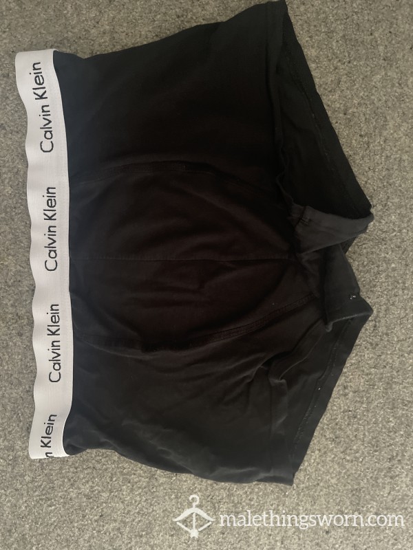 Used Calvin Klein Worn For 3 Days By Fit Athletic 21 Year Old Lad C*m And Sweat