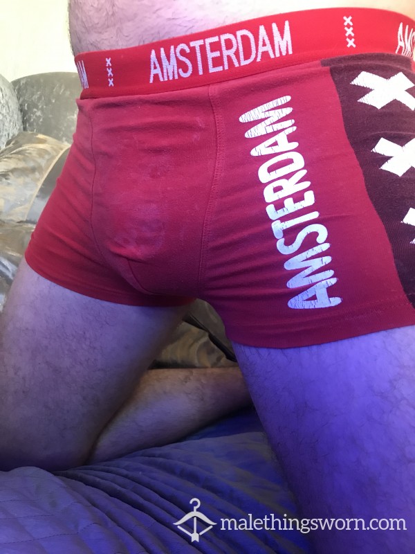 Used C*m Stain Undies