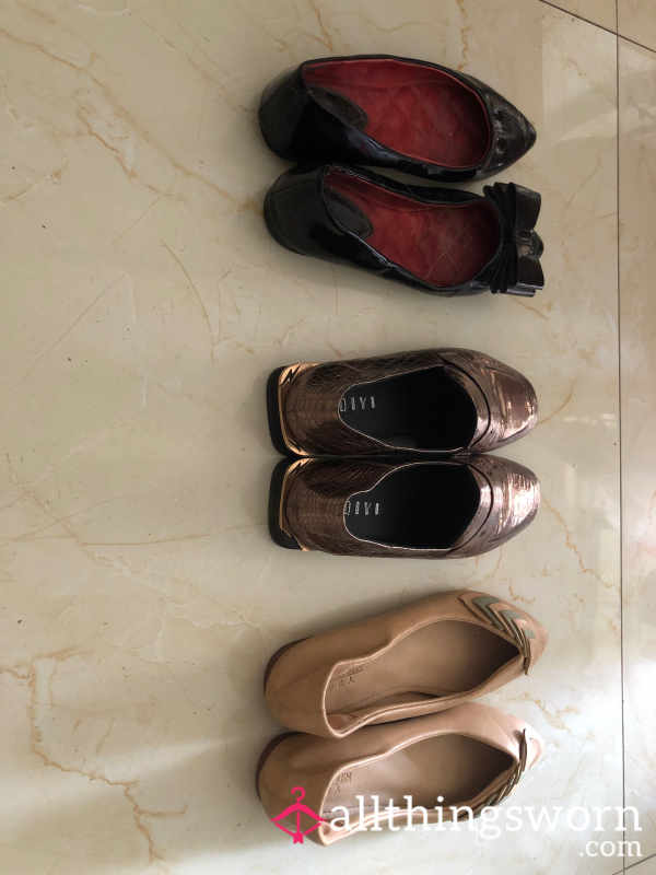 Used Flat Shoes