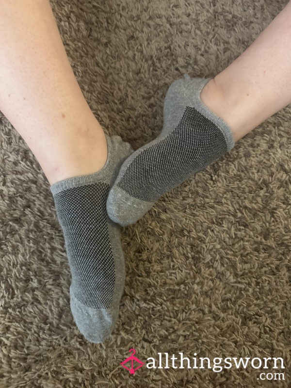 Used Grey Socks