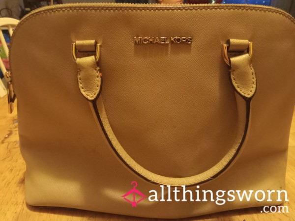 Used MK (tan) Handbag 👜