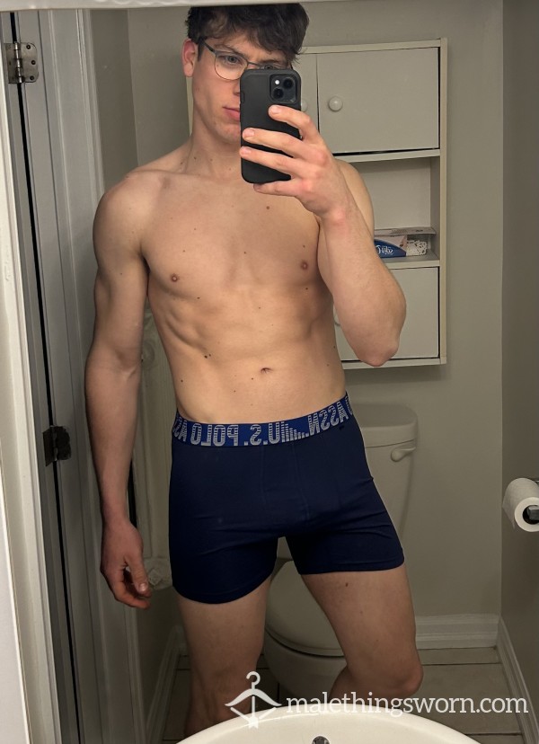 [SOLD] Used Navy POLO Underwear Waiting To Be Customized